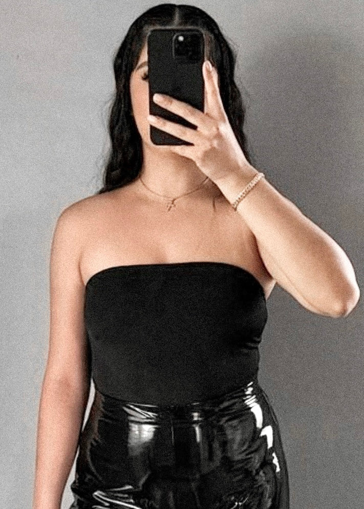 Essential tube top bodysuit